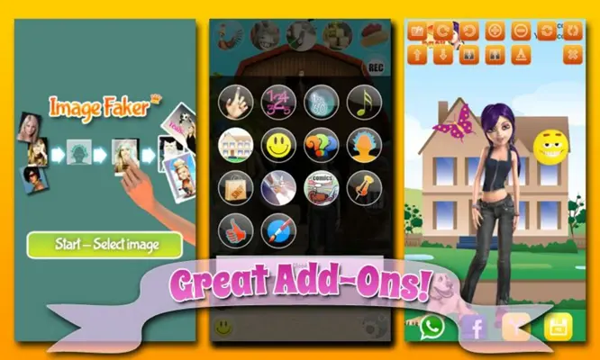 Talking Princess Farm Village android App screenshot 0